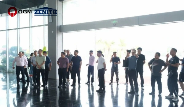 Delegasi Jaringan Sampah Industri ngunjungi Quangong Co., Ltd. kanggo Inspeksi lan Exchange