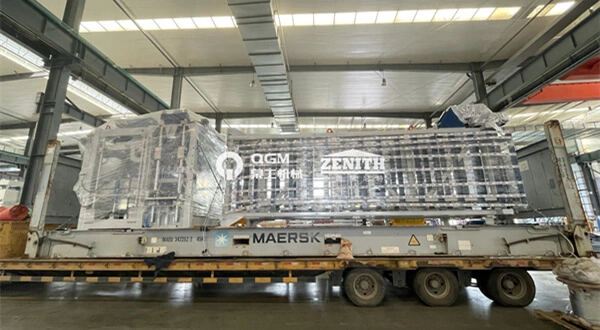 Pabrik Blok Otomatis QGM Anyar ZN1200C menyang Meksiko- Mbantu Rekonstruksi Lokal Sawise Gempa Meksiko