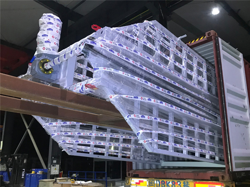 Mesin Blok Otomatis ZN900CG QGM kanthi Sistem rak curing dikirim menyang El Salvador