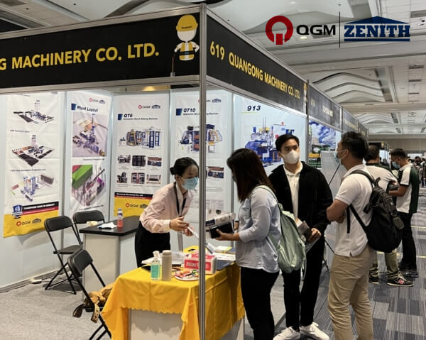 QGM-ZENITH Nggawa Solusi Liyane kanggo Nggawe Blok Beton ing 2022 PHILCONSTRUCT