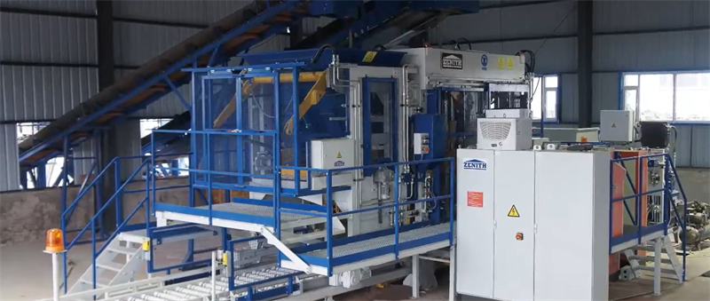 Proyek Konkrit Multi-Lapisan Otomatis Ngulapke Proyek Produksi Bata wis diluncurake ing Afrika.