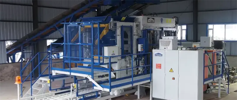 Proyek Konkrit Multi-Lapisan Otomatis Ngulapke Proyek Produksi Bata wis diluncurake ing Afrika.