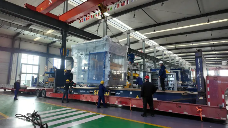 QuanGong Intelligent Brick Making Machines miwiti lelungan jaban rangkah anyar, nyumbang kanggo upgrade ijo infrastruktur global.