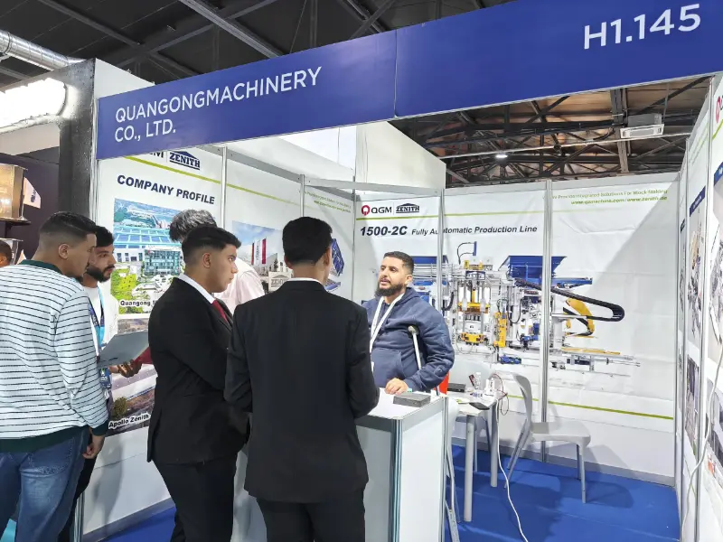 Deepening Roots in North Africa, Building the Future with Intelligence | Quangong Machinery Co., Ltd. Pameran ing Pameran Bahan Bangunan Benghazi 2026, Nguatake Bab Anyar ing Infrastruktur Daerah