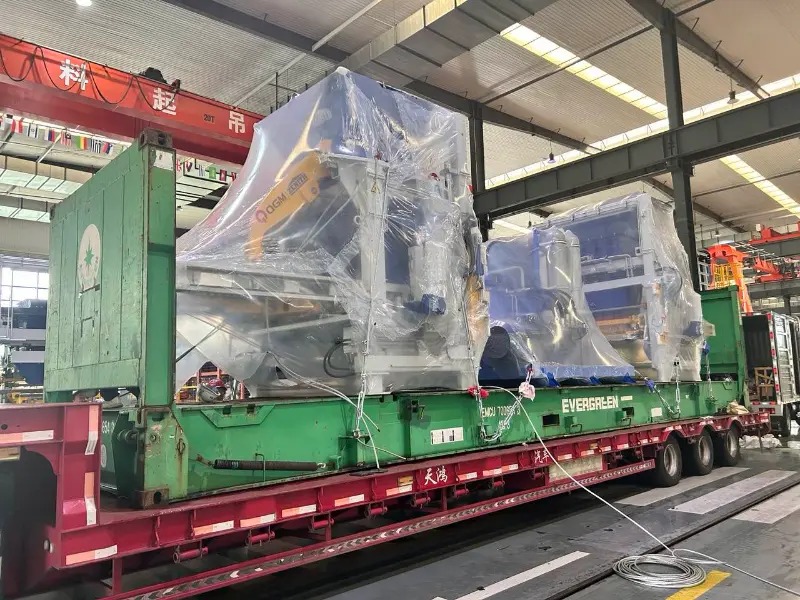 Quangong Machinery's 1500 produksi bata skala gedhe dikirim menyang jaban rangkah maneh