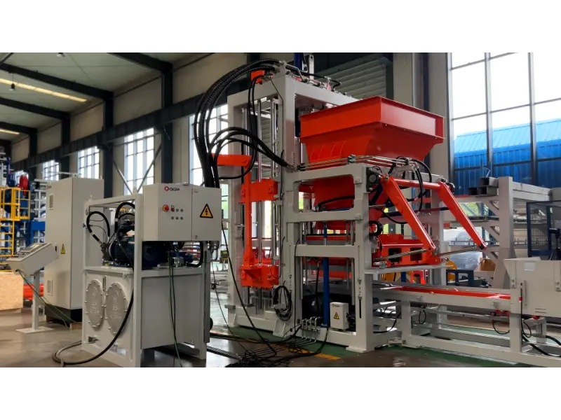 Quangong Machinery Co., Ltd. QT10 High-Speed ​​Block Making Line Production Nyetel Standar Anyar kanggo Keunggulan Manufaktur Cerdas