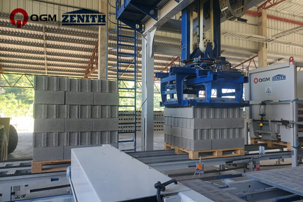 QGM NEW ZN900C Mesin Pembuat Blok Beton Otomatis ing Honduras